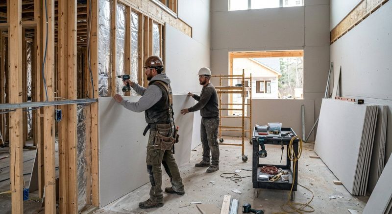 Garage Wallboard Installation in Alpharetta, GA